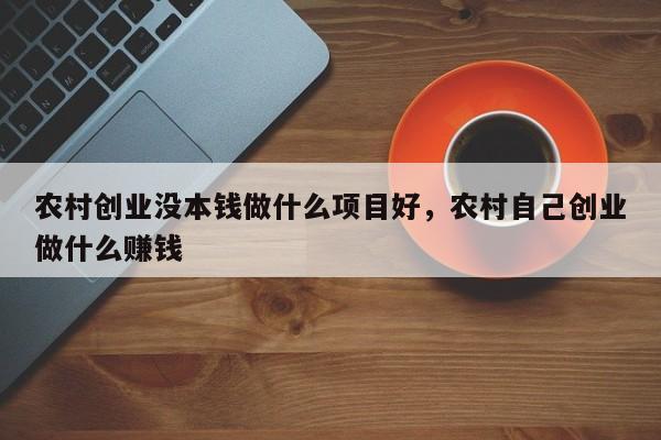 农村做什么赚钱快成本低（推荐适合农村创业的低成本赚钱项目）