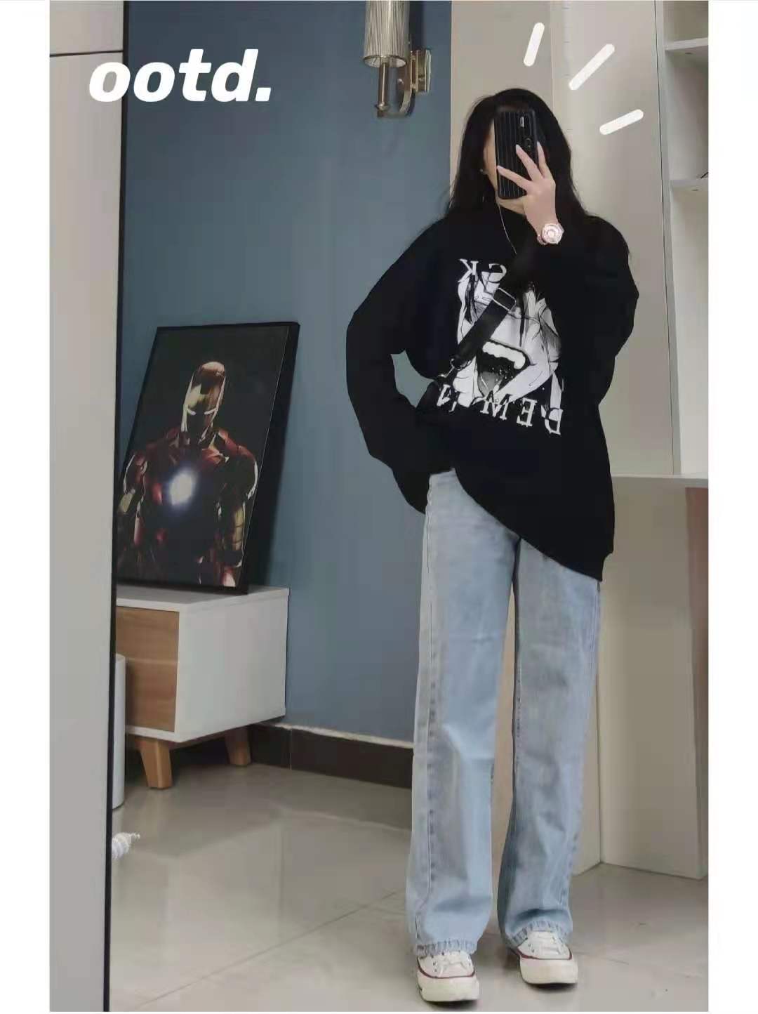 黑色卫衣搭配什么裤子好看（黑色卫衣怎么搭配裤子）